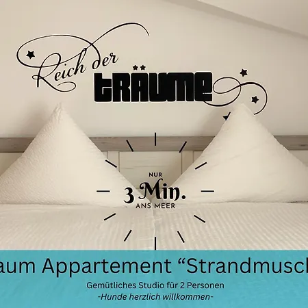 Lejlighed Kuestentraum Strandmuschel - 1 Raum *