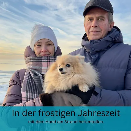 شقة Kuestentraum Strandmuschel - 1 Raum